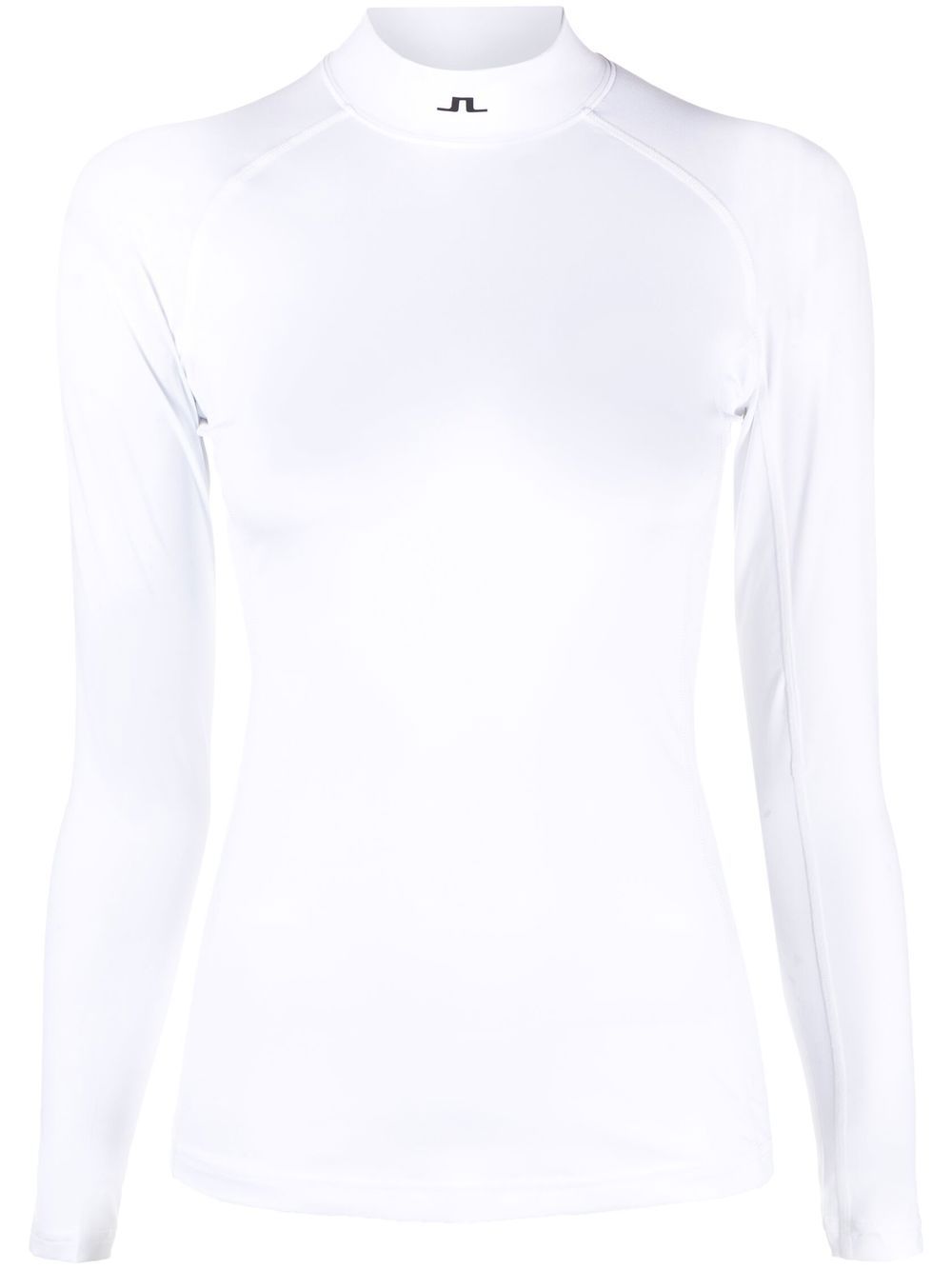 Long-sleeve performance top - White