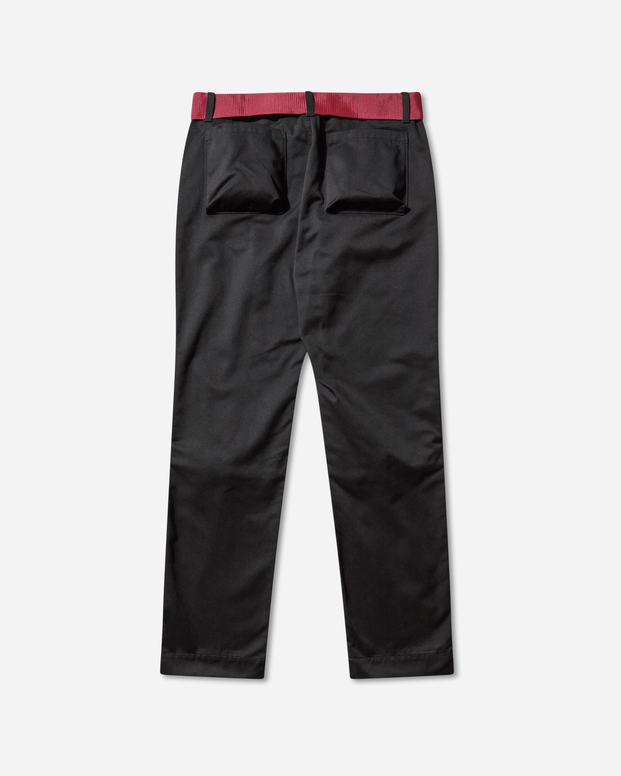 Men s Straps Trousers Black