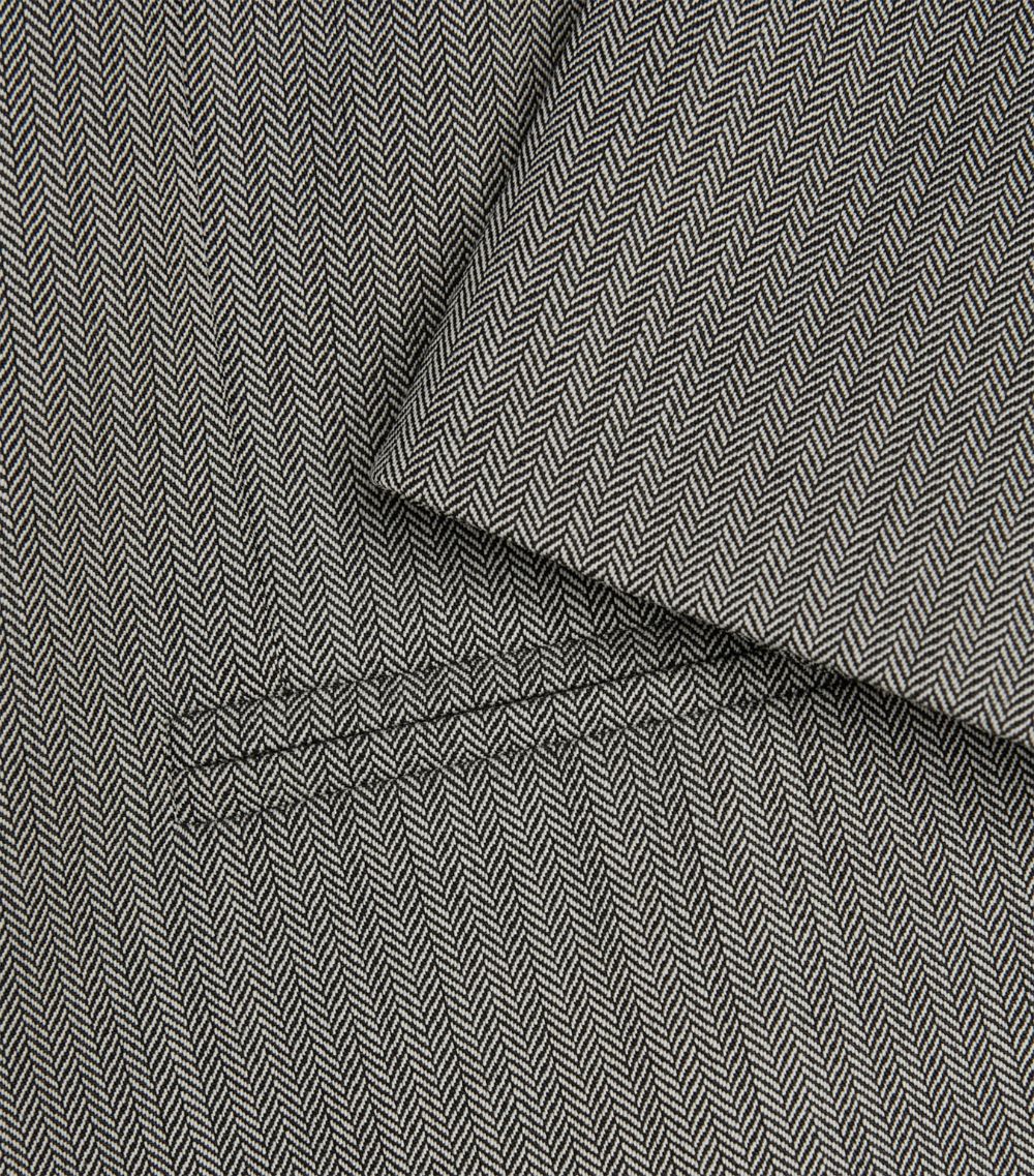 Virgin Wool-Blend Blazer