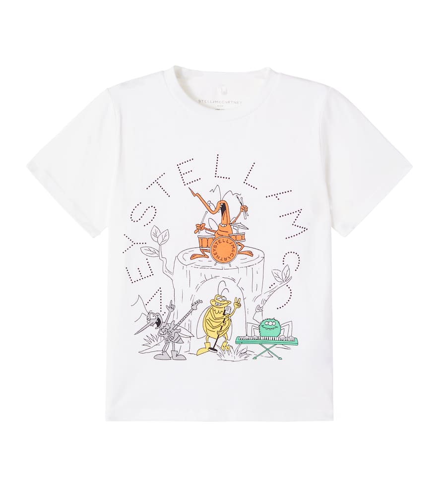 Logo printed cotton jersey T-shirt