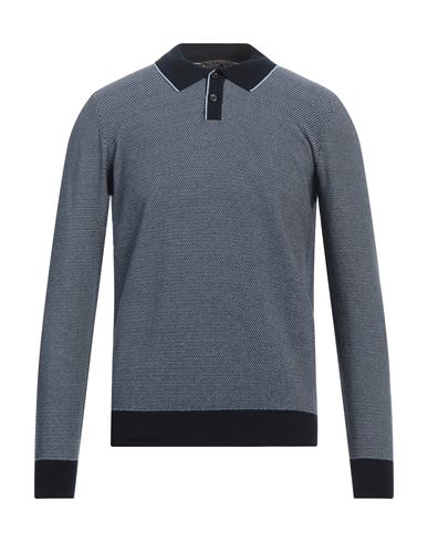 Man Sweater Navy Size 40 Organic cotton