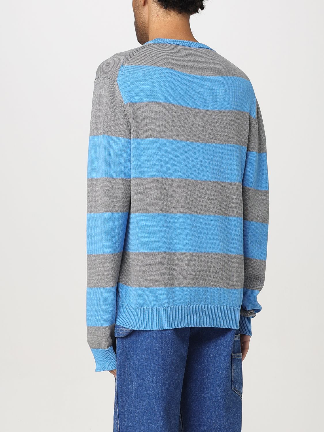 Argyle intarsia-knit jumper - Blue