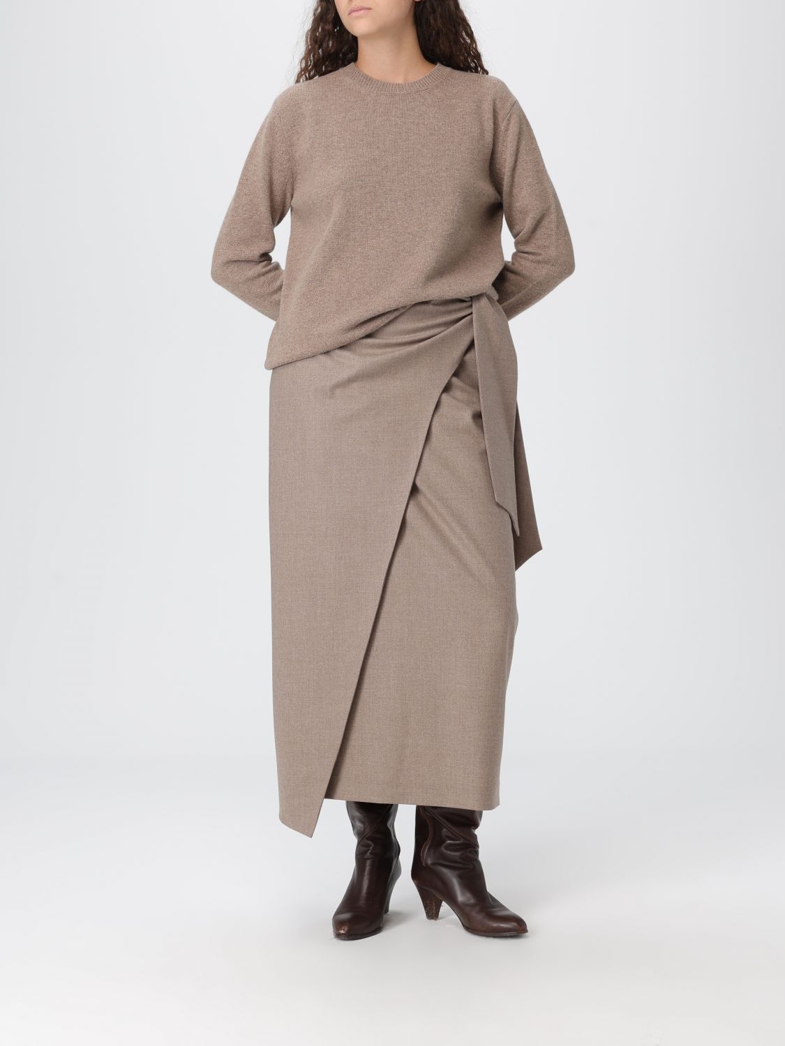 Sweatshirt Woman color Sand