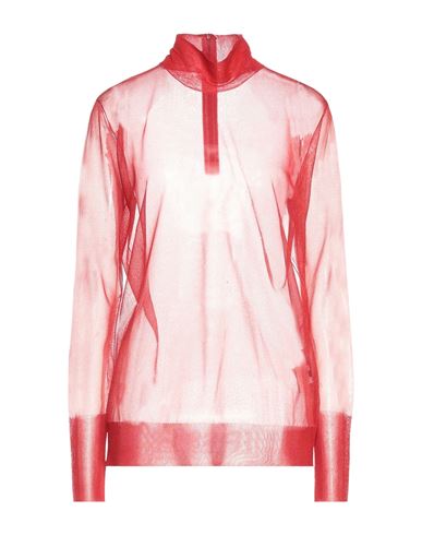 Woman Turtleneck Red