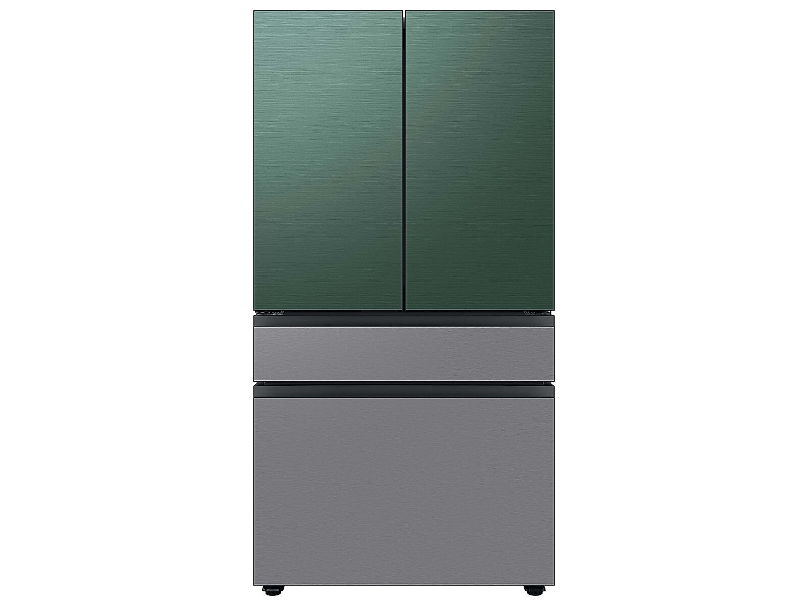 Bespoke 4-Door French Door Refrigerator Panel in Stainless Steel - Middle Panel(RA-F36DMMQL/AA)