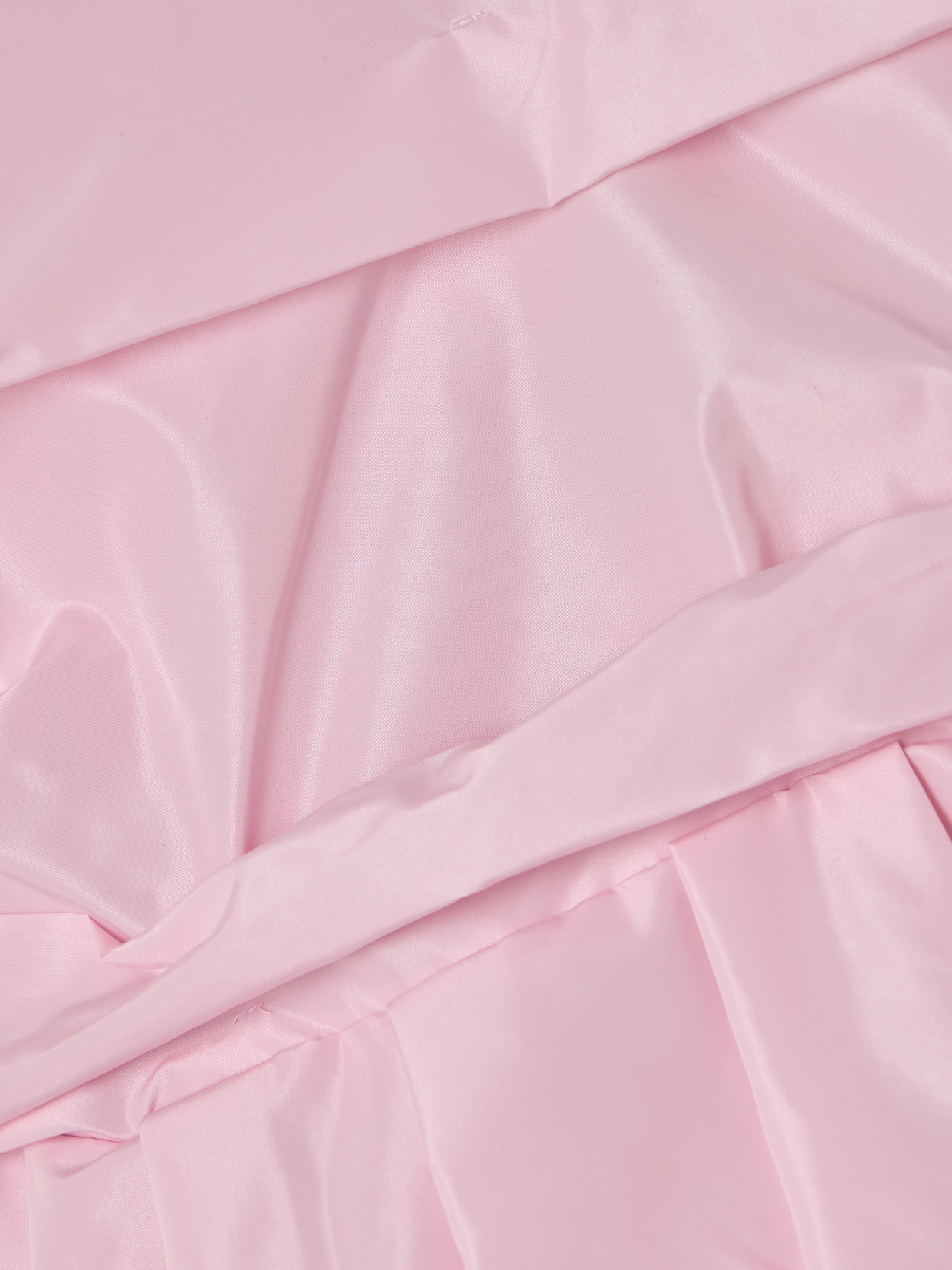 Michelina Tie-detailed Taffeta Midi Dress - Pink
