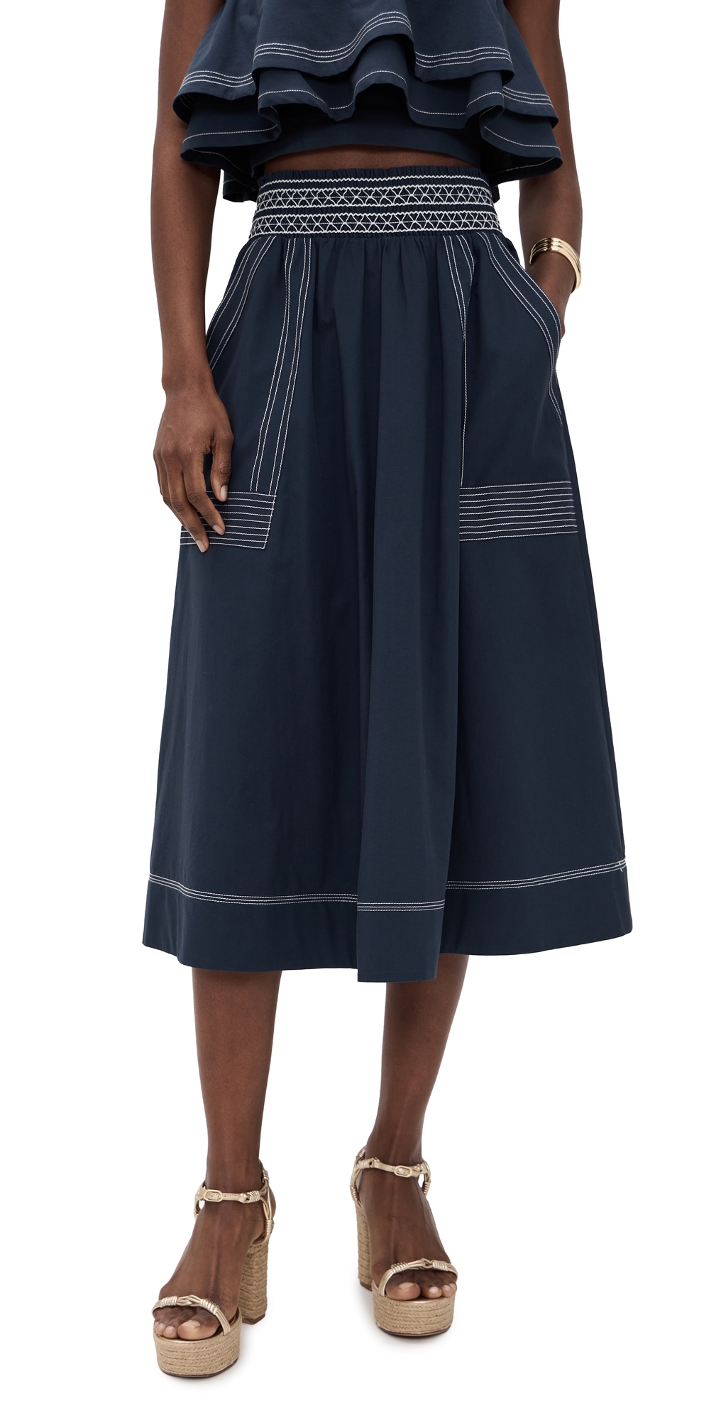 Galia Skirt Navy