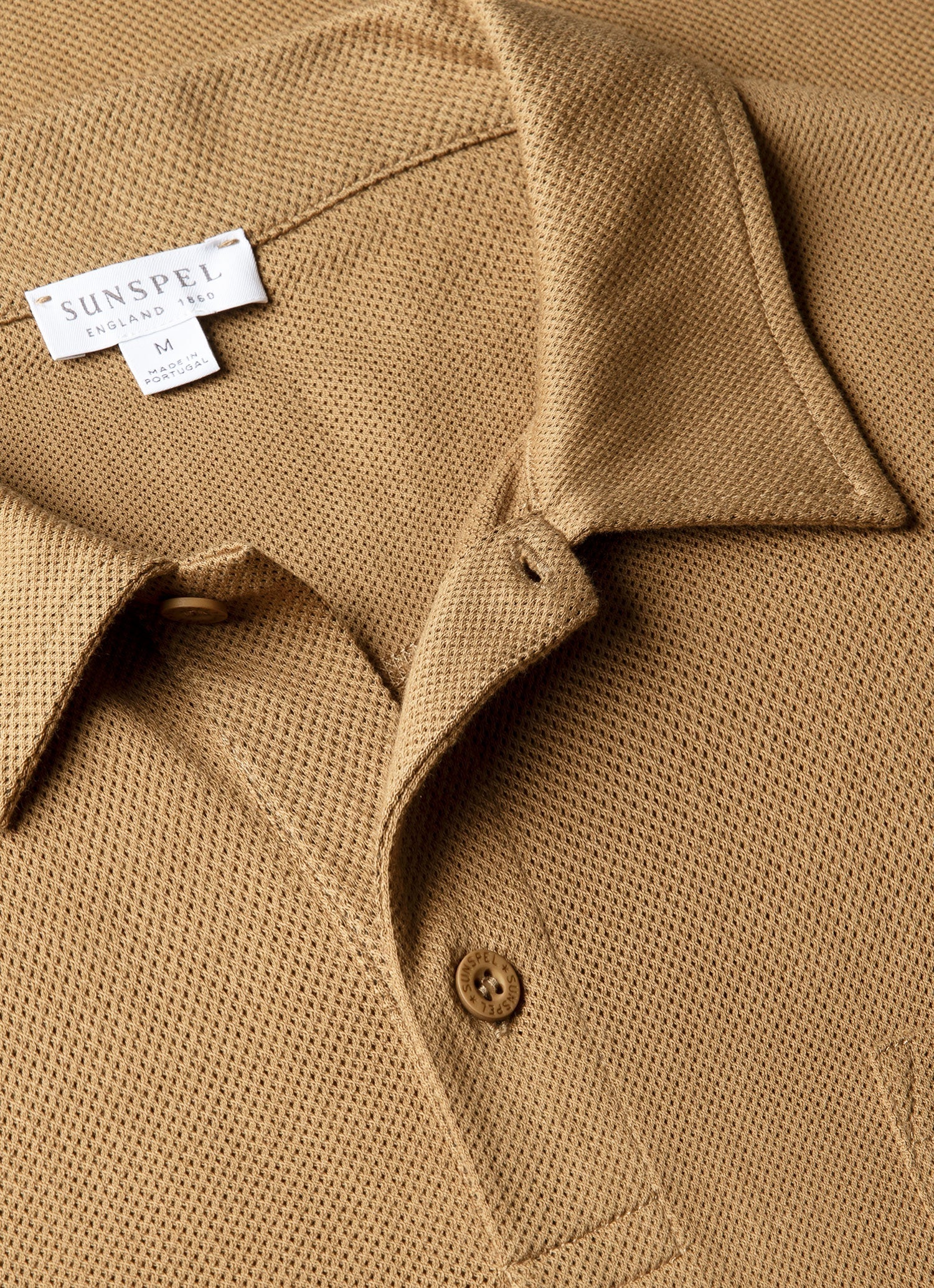 Men's Riviera Polo Shirt in Walnut XXL