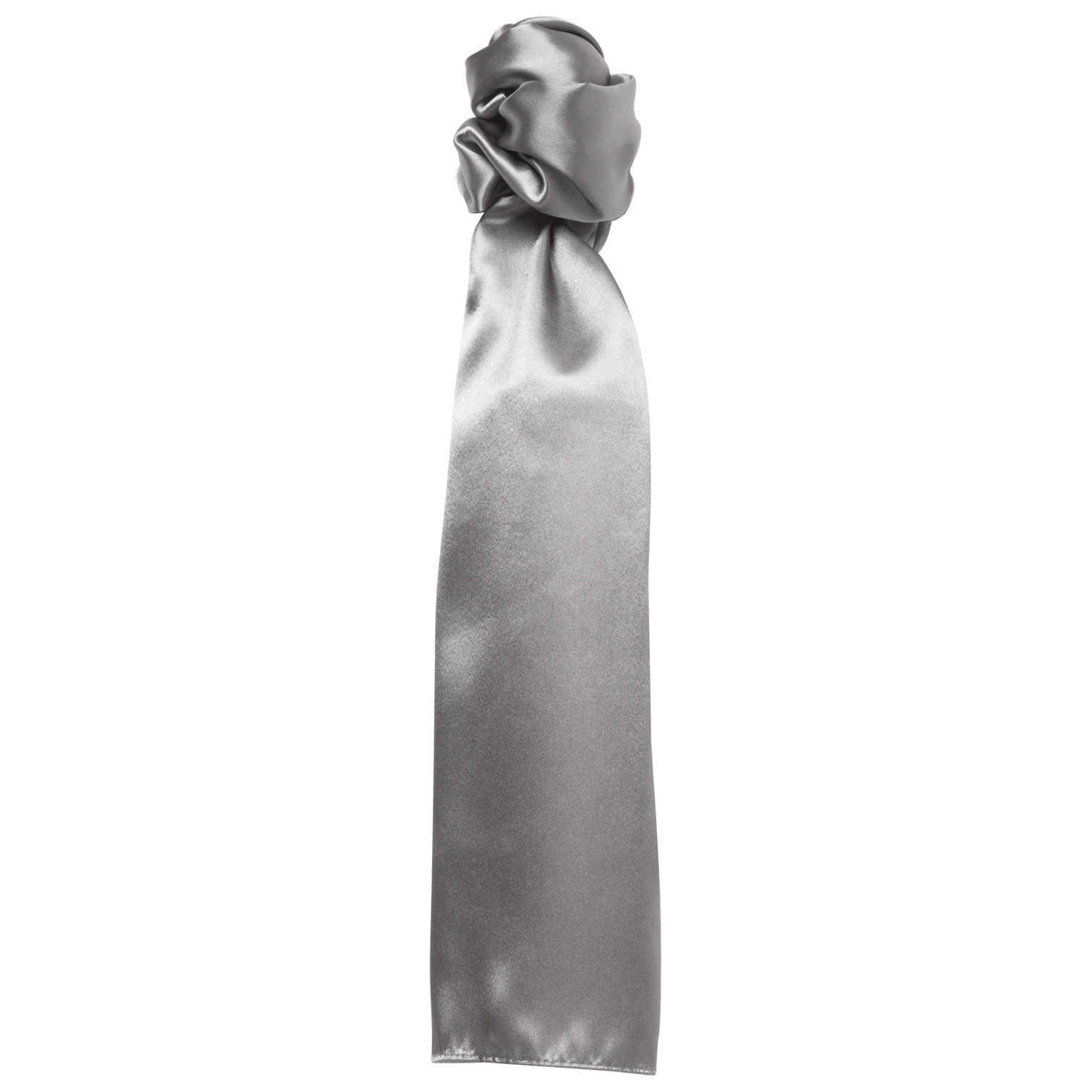 Premier Scarf - Ladies/Womens Plain Business Grey - One