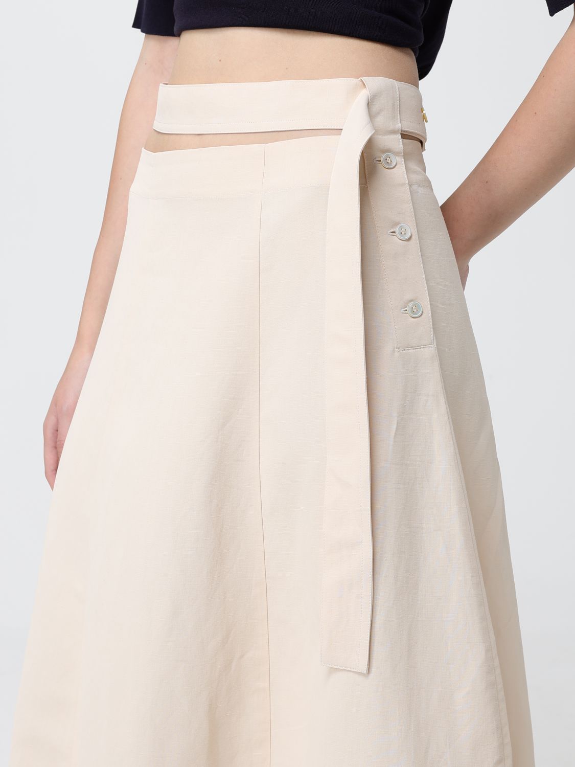 Skirt Woman color Natural