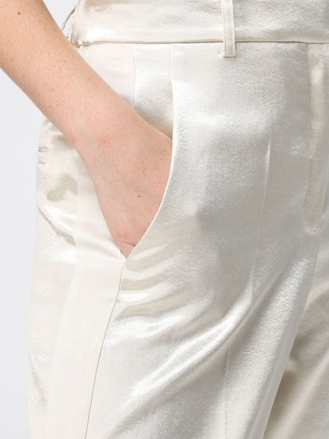 Pants Woman color White