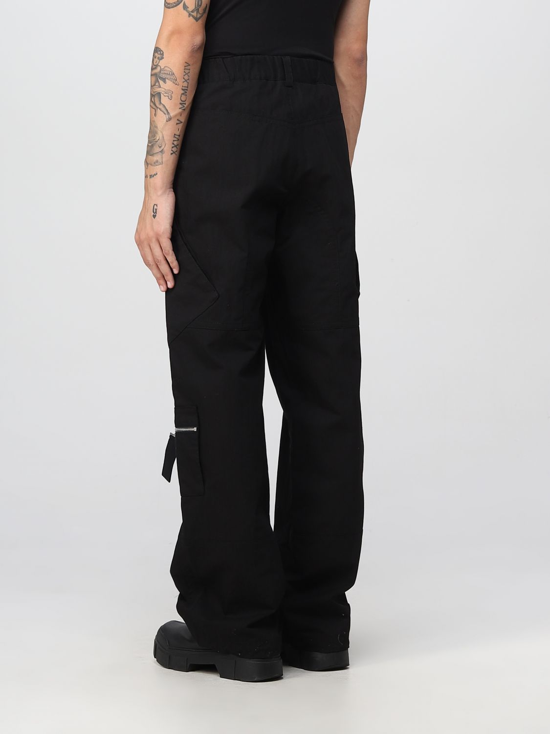 Pants Men color Black