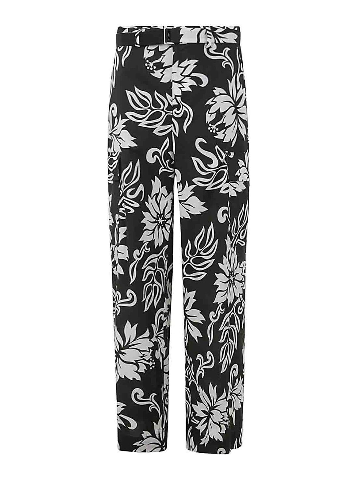 Floral print pants