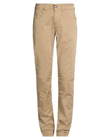 Re_hash Man Pants Camel Size 31 Cotton, Elastane