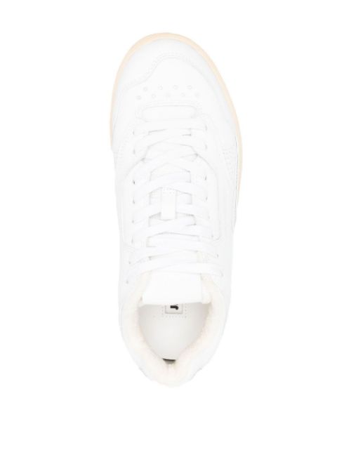 Debossed-logo low-top sneakers
