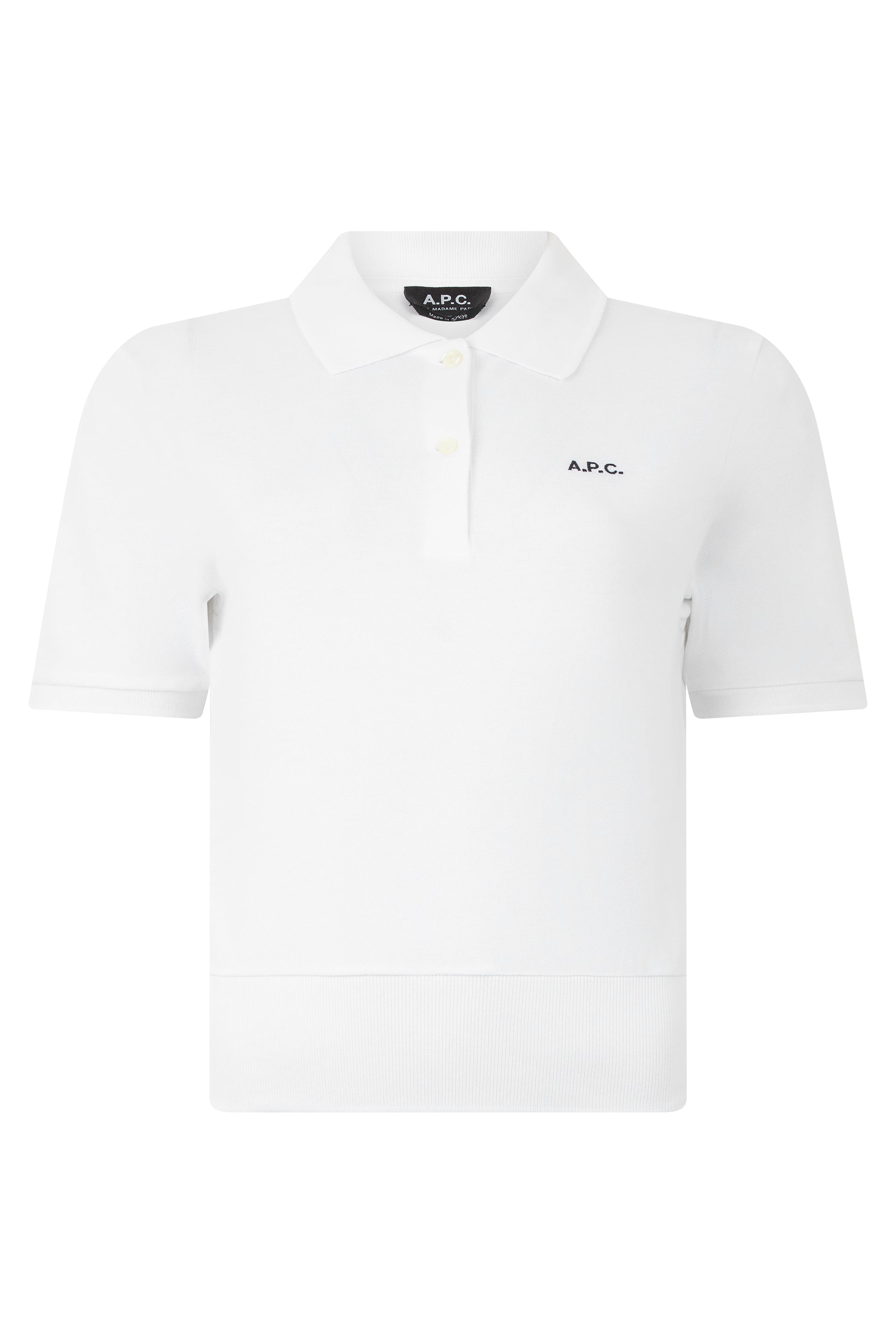 A. p.c. Soft Organic Cotton Short-Sleeve Polo Shirt