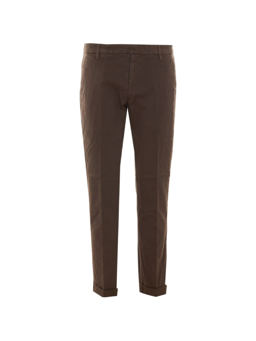 Brown Slim Chino Pants