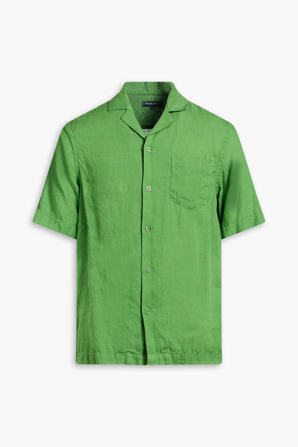 Angelo linen shirt - Green - 3XL