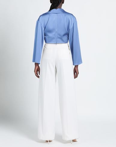 Woman Top Light blue Size L Polyester