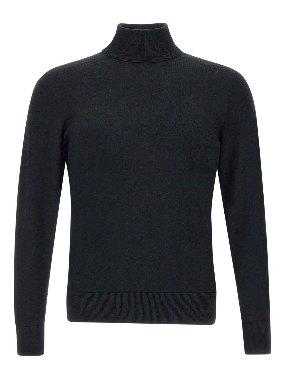 Gran Sasso roll-neck sweater - Black