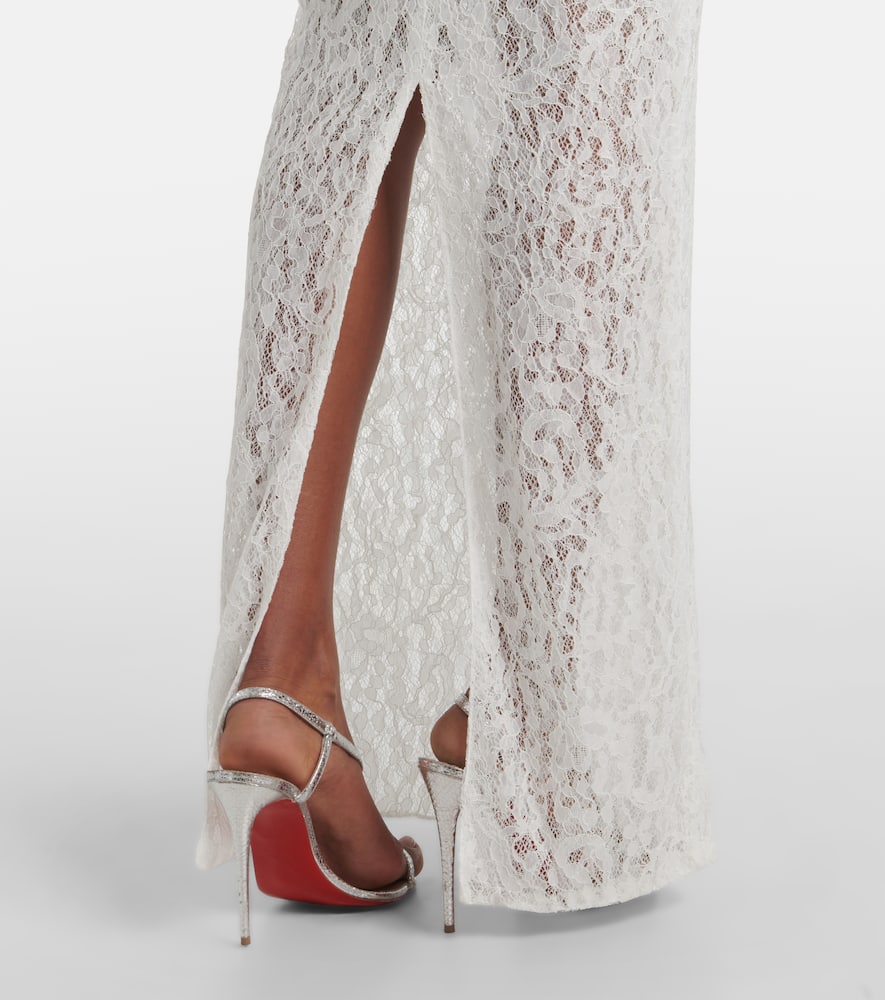 Isadora lace corset gown