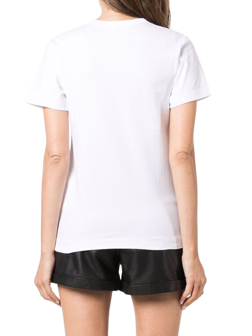 White Logo Crew Neck T-Shirt