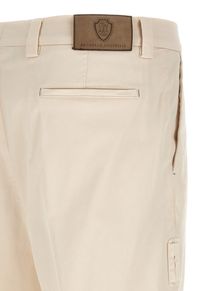 Stretch Cotton Trousers