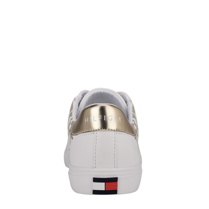 Women's Loura 3 Sneakers (White/Gold)