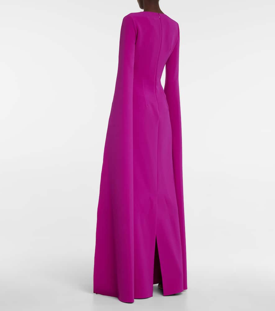 Crêpe gown