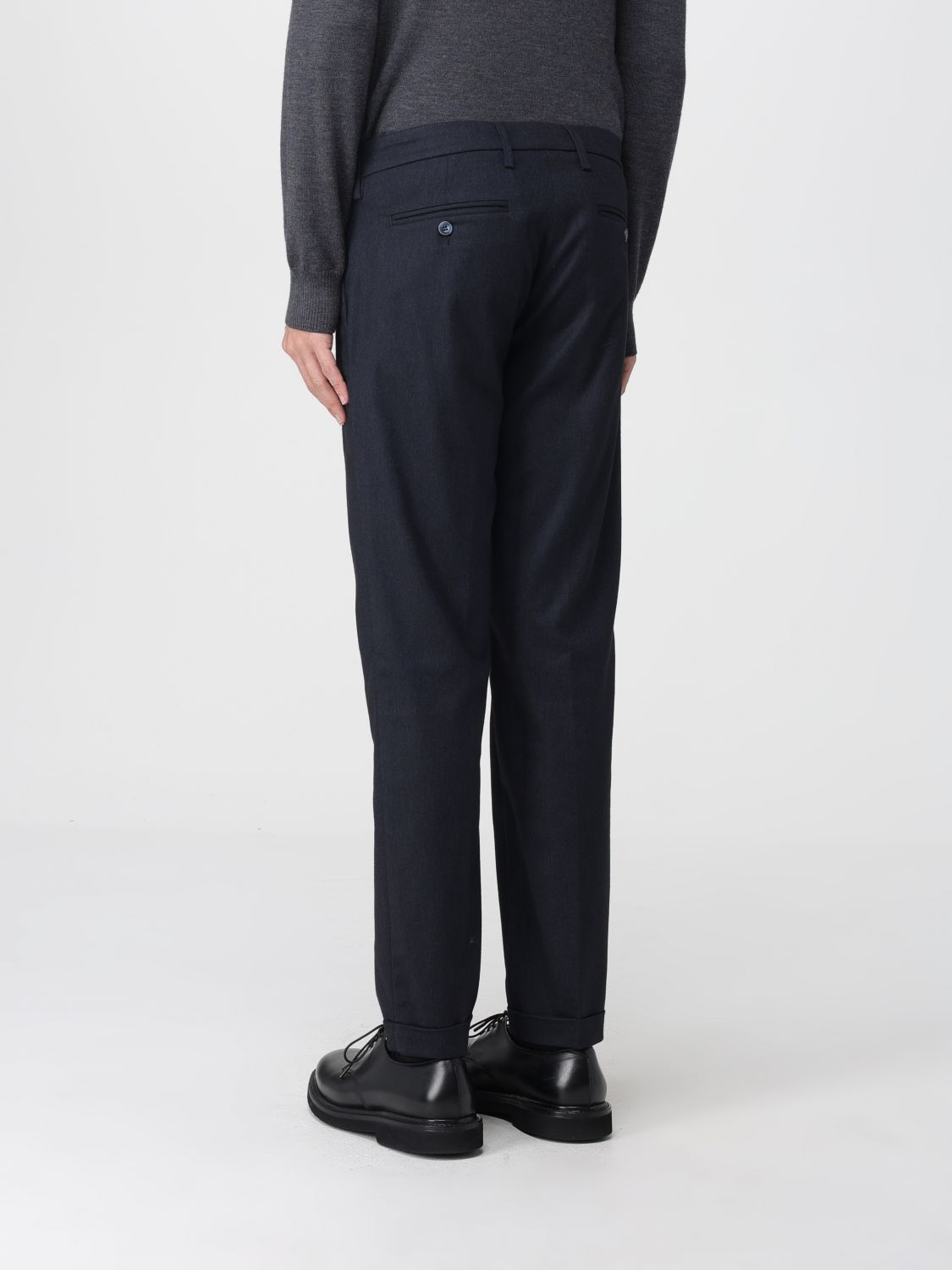 Pants Men color Blue