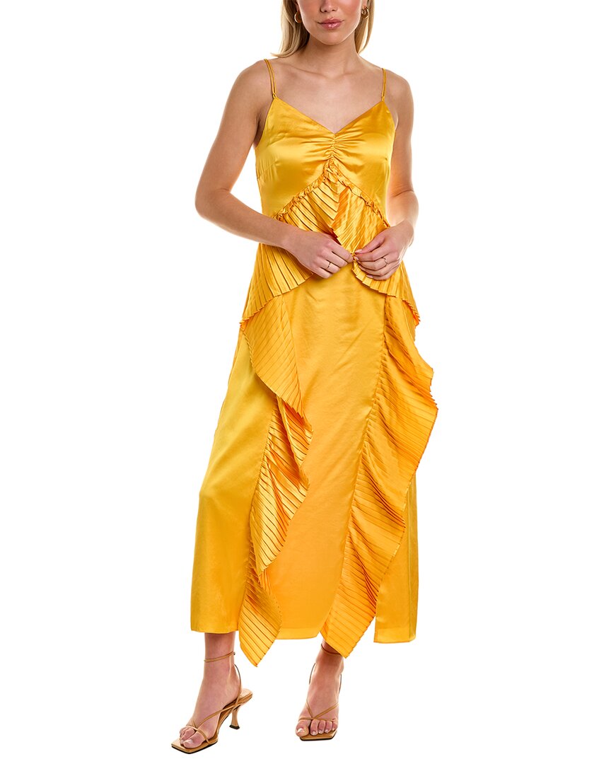 Leena Pleated Maxi Dress