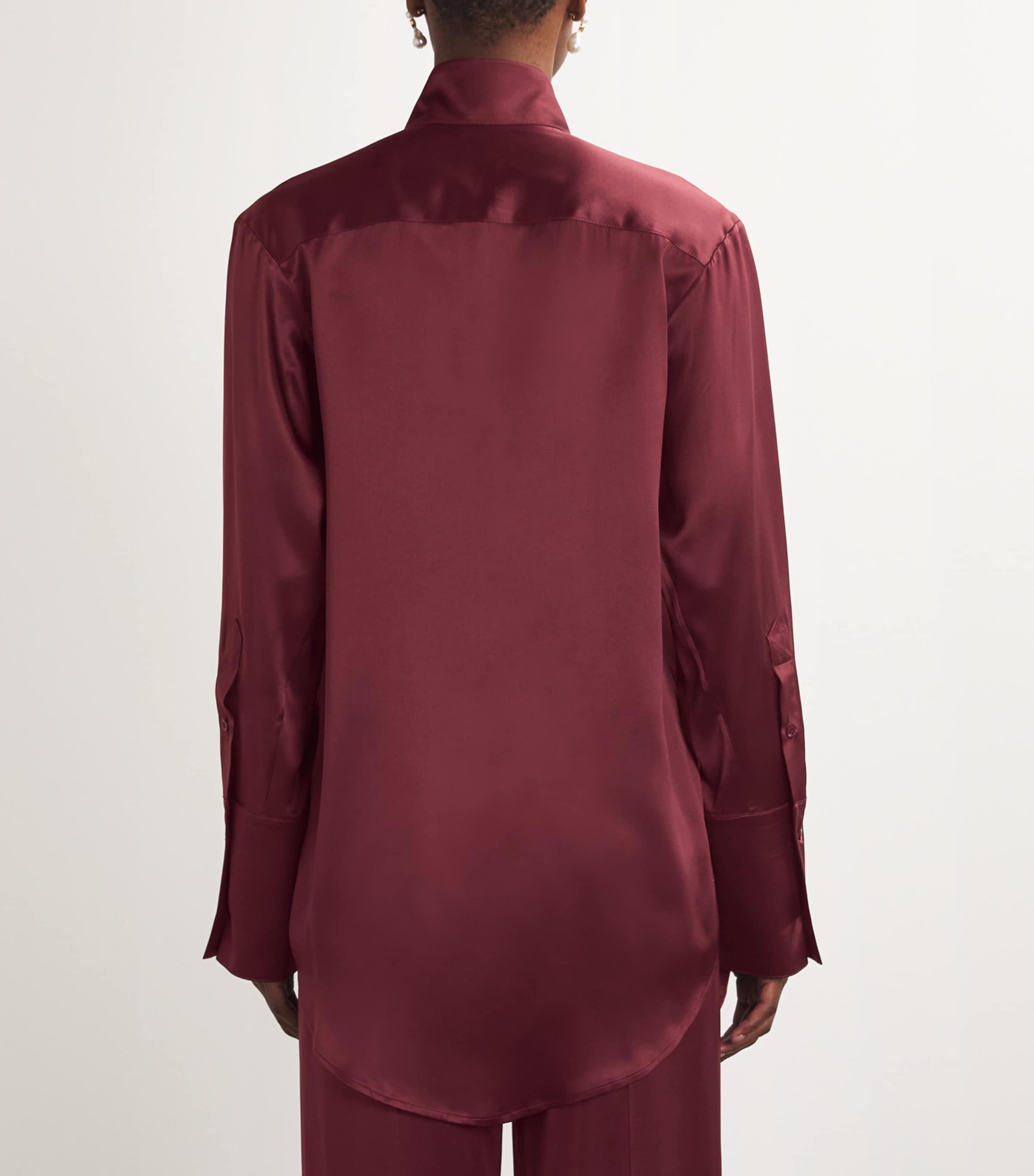 Silk Oversized Shirt