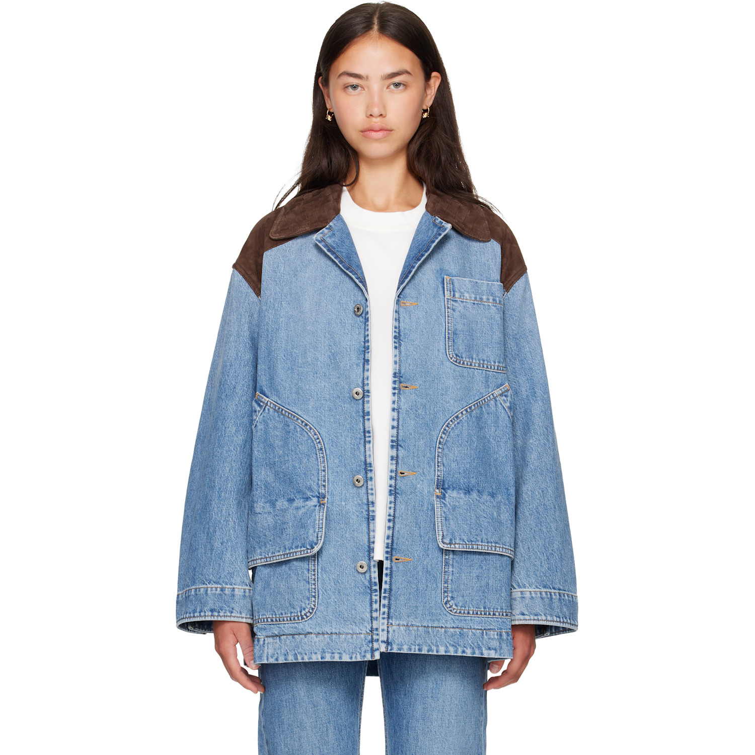 Blue Vintage Indigo Denim Jacket