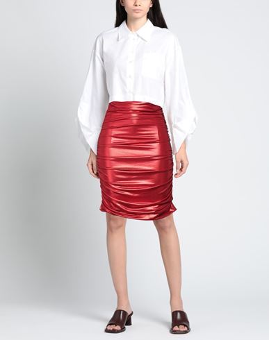 Woman Midi skirt Red