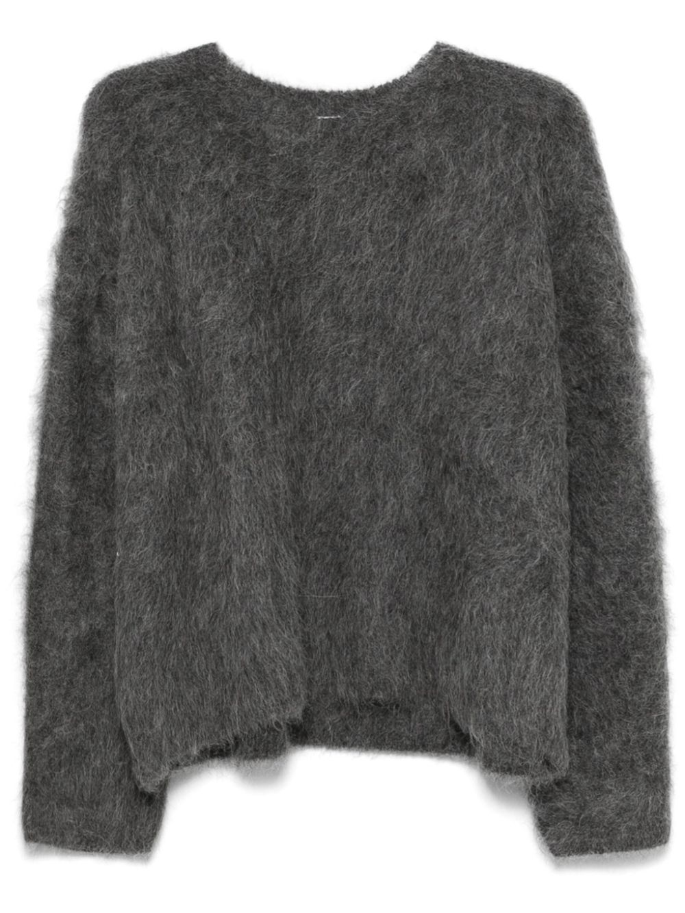 Brushed sweater - Grey