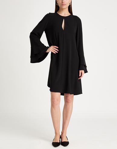 Woman Midi dress Black Size 10 Polyester, Elastane
