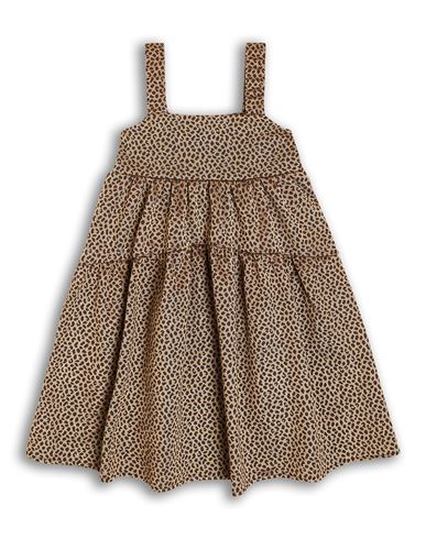 Kid Girl Kids' dress Camel Size 14 Polyester, Cotton, Elastane