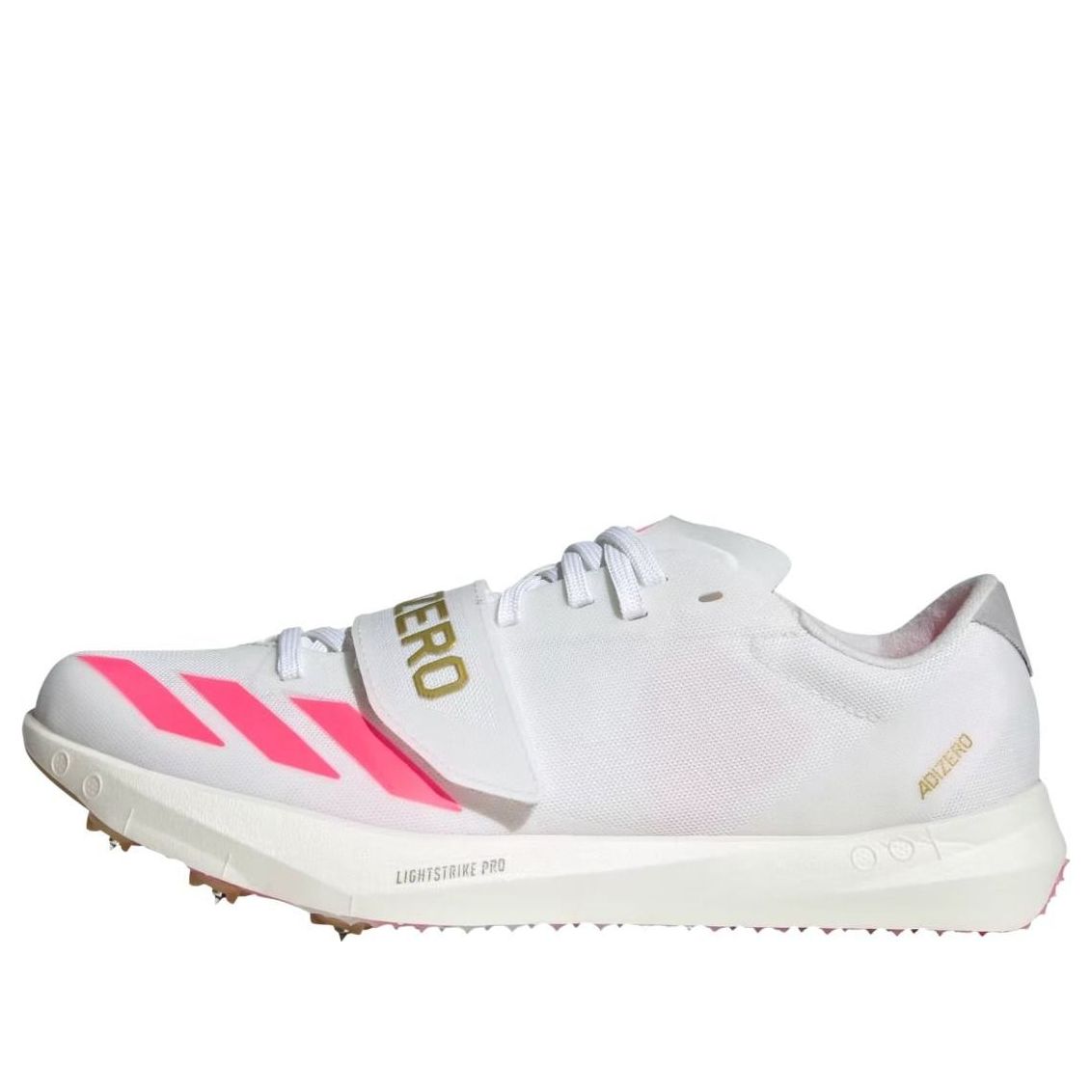 Adizero TJ/PV 'White Pink Gold Metallic'