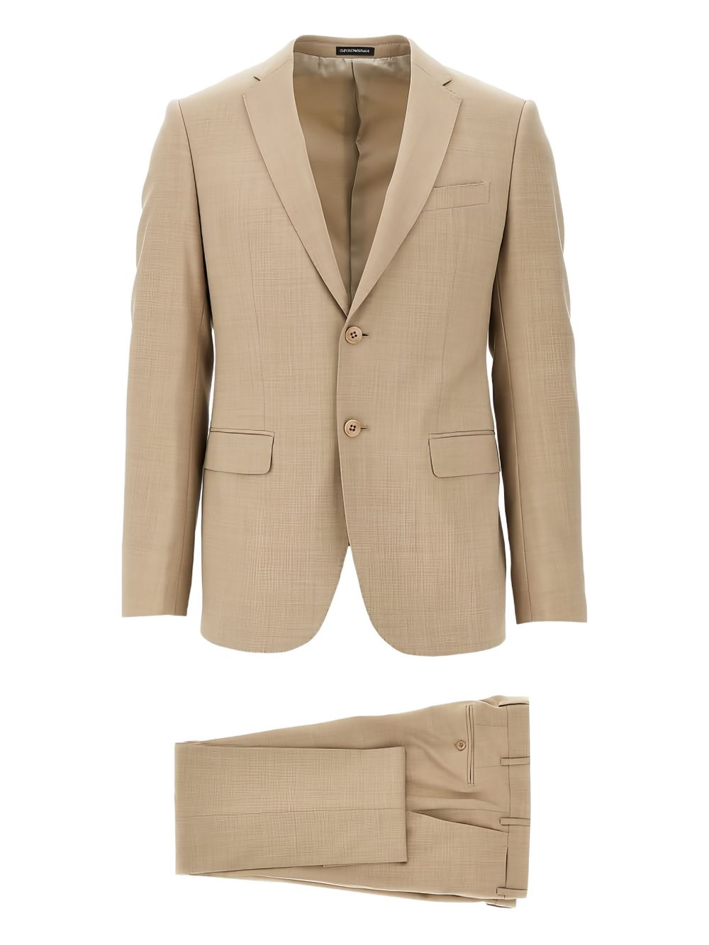 Single-breasted suit - Neutrals