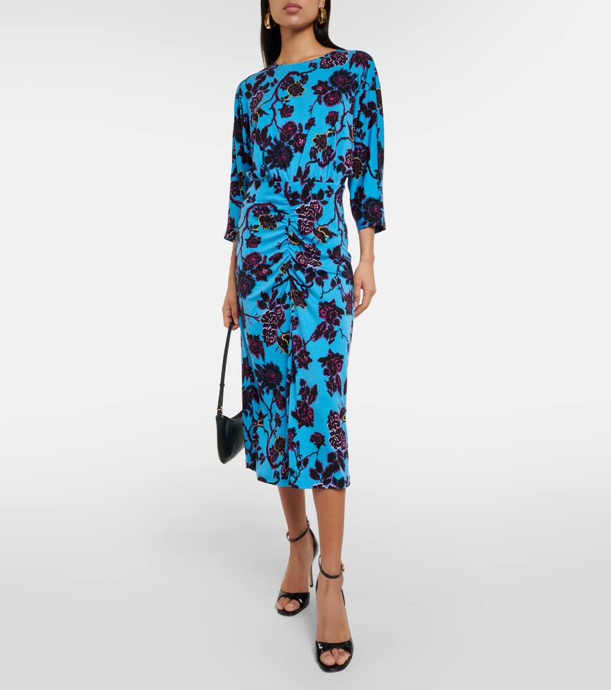 Diane von Furstenberg Chrisey floral midi dress