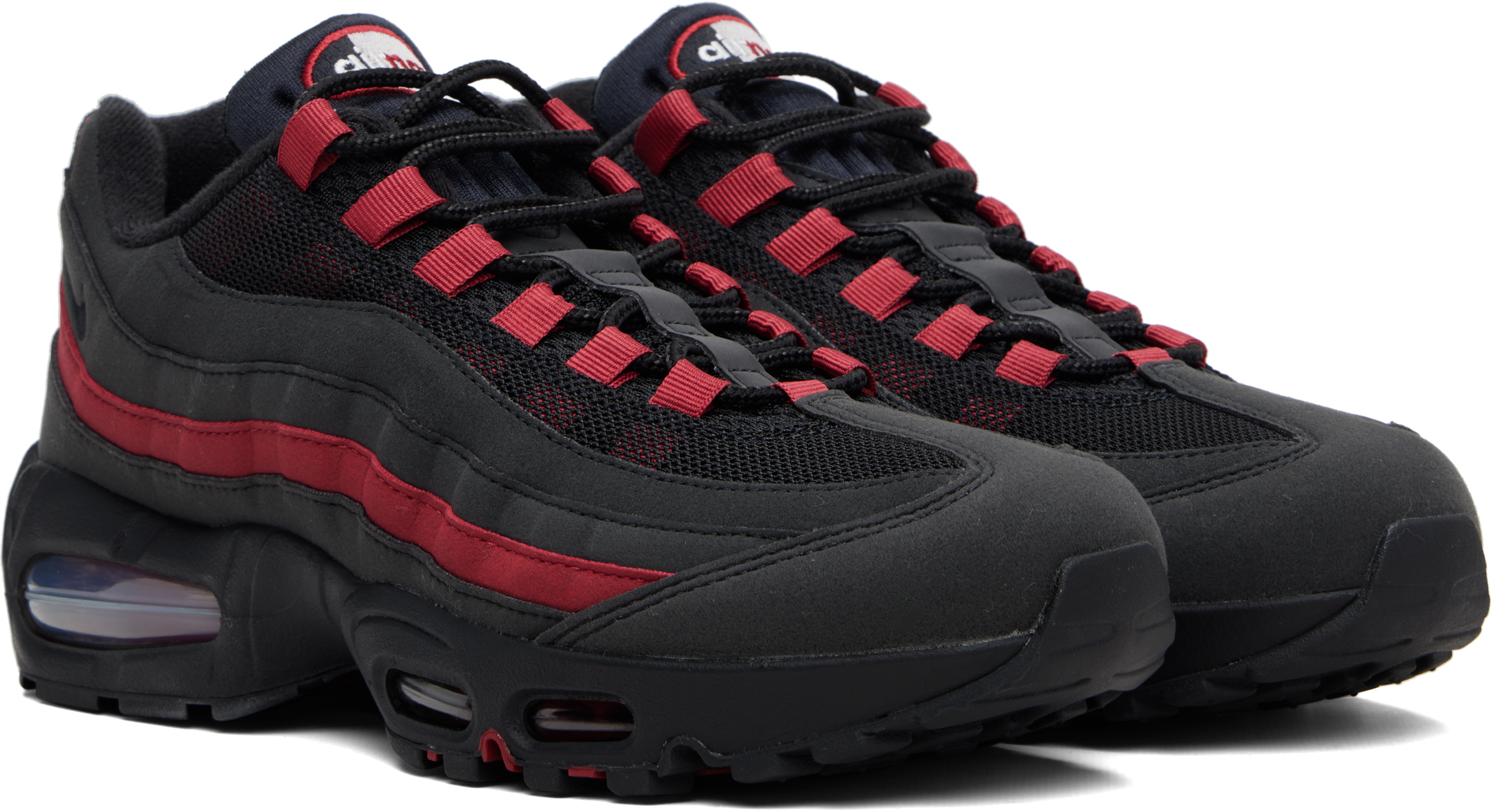 Black & Red Air Max 95 OG Sneakers