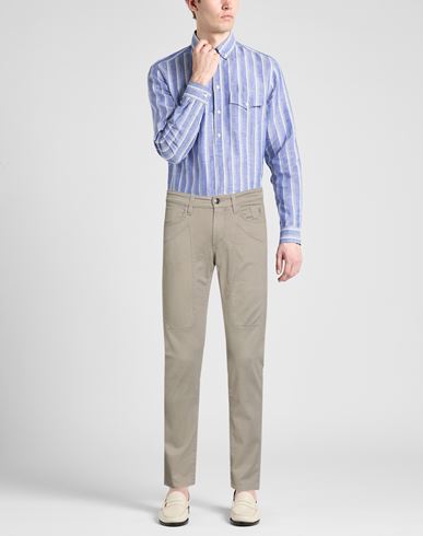 Man Pants Khaki Size 30 Cotton, Lyocell, Elastane