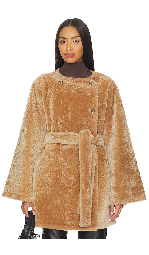 By Malene Birger Sannie Coat in Brown Sugar. 38 also