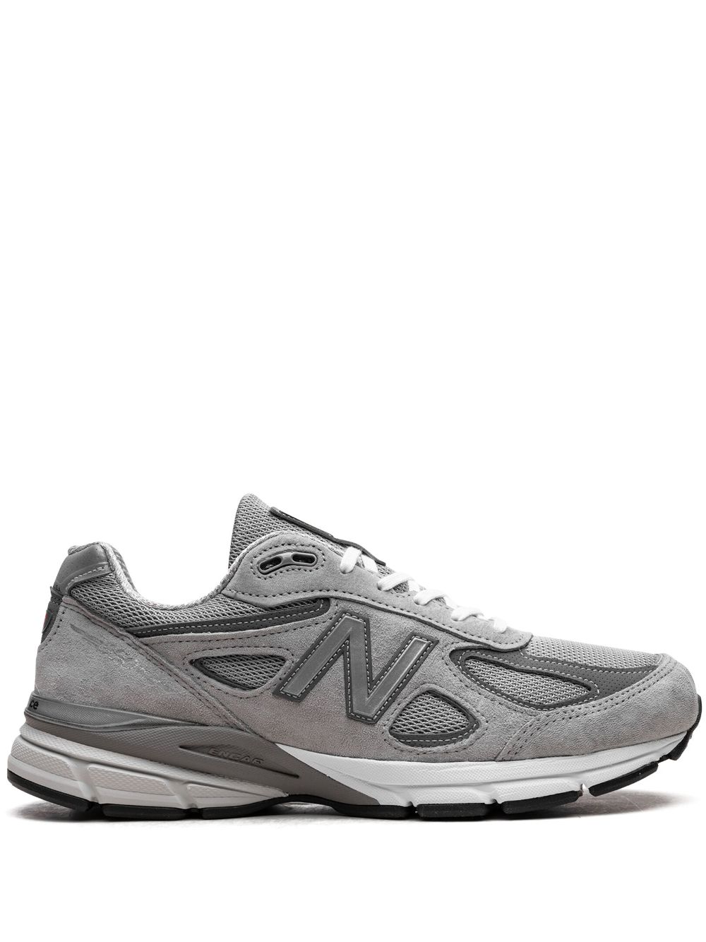 Made in USA 990v4 leather sneakers - Grey
