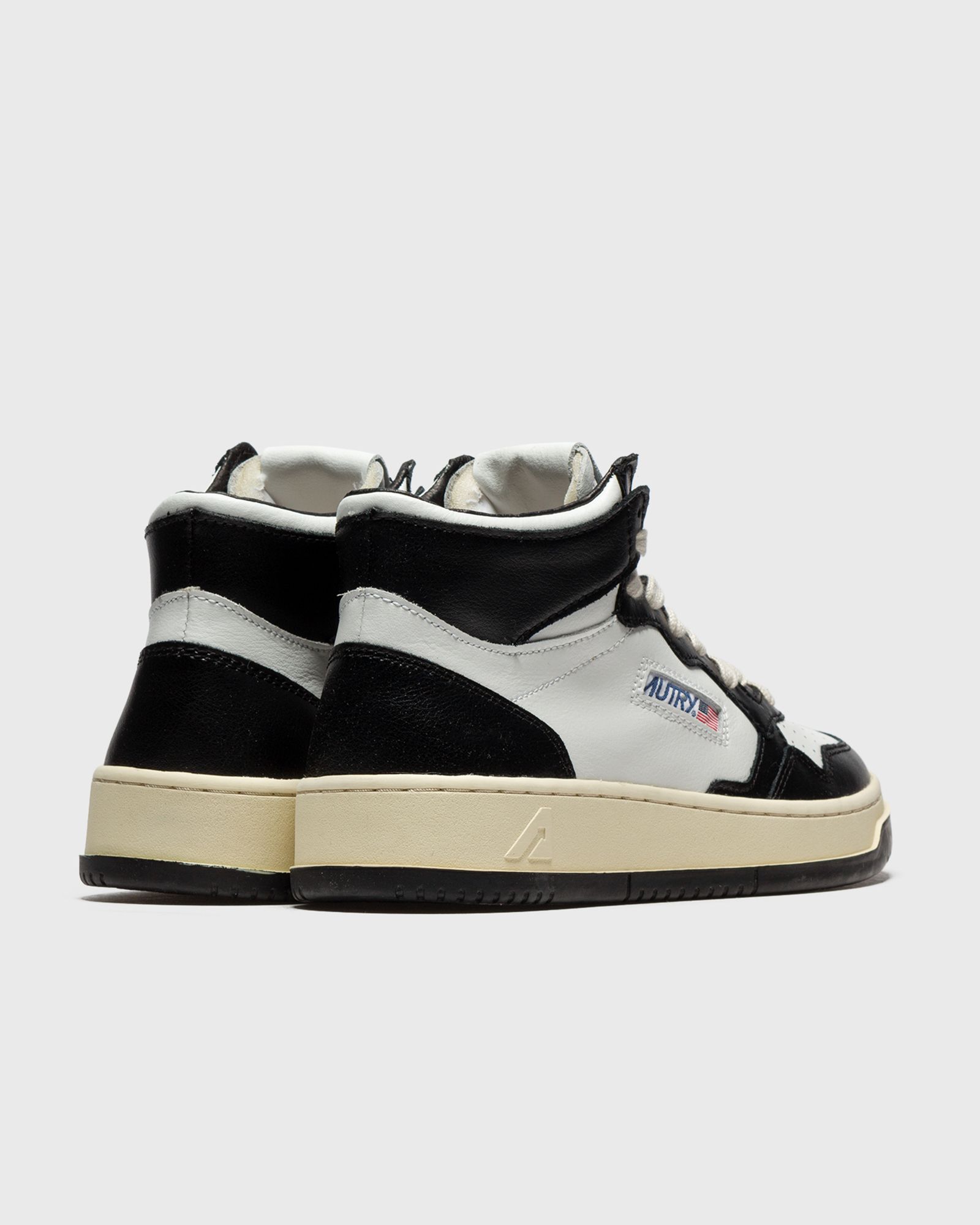 Autry Mid white male High-& Midtop now available at BSTN