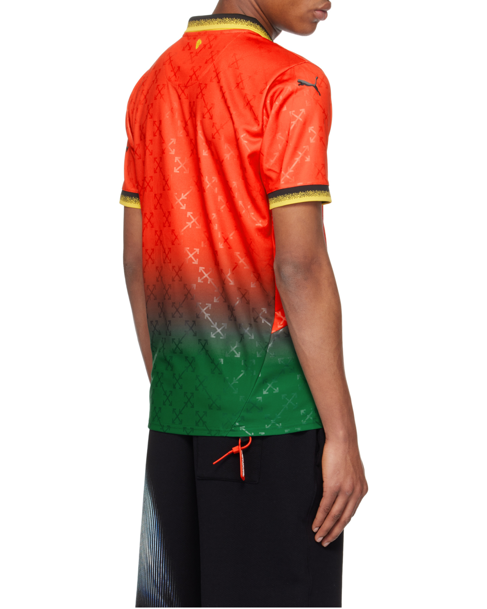 Off-White x PUMA x AC Milan Short-sleeved T-shirt
