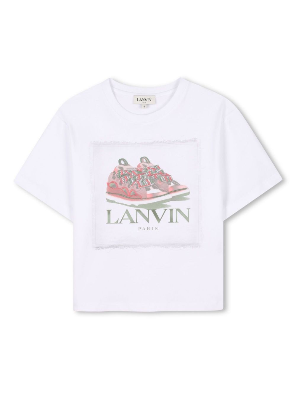 Shoes-print T-shirt - White
