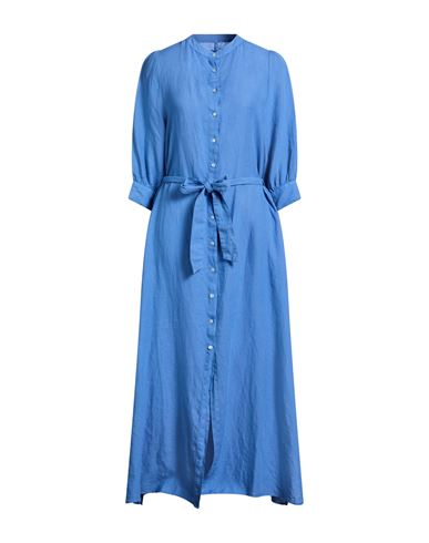 Woman Maxi dress Azure Size 6 Linen