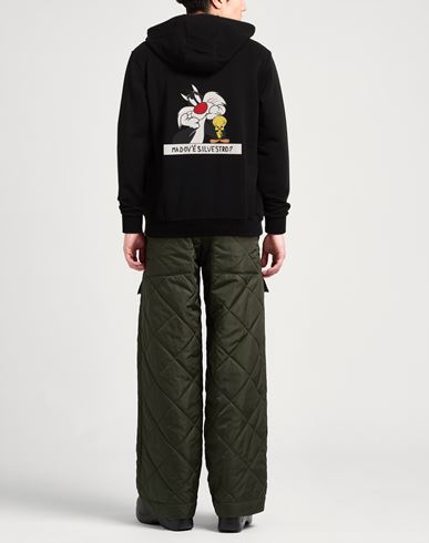 Felpa Man Sweatshirt Black Size XL Cotton, Polyester