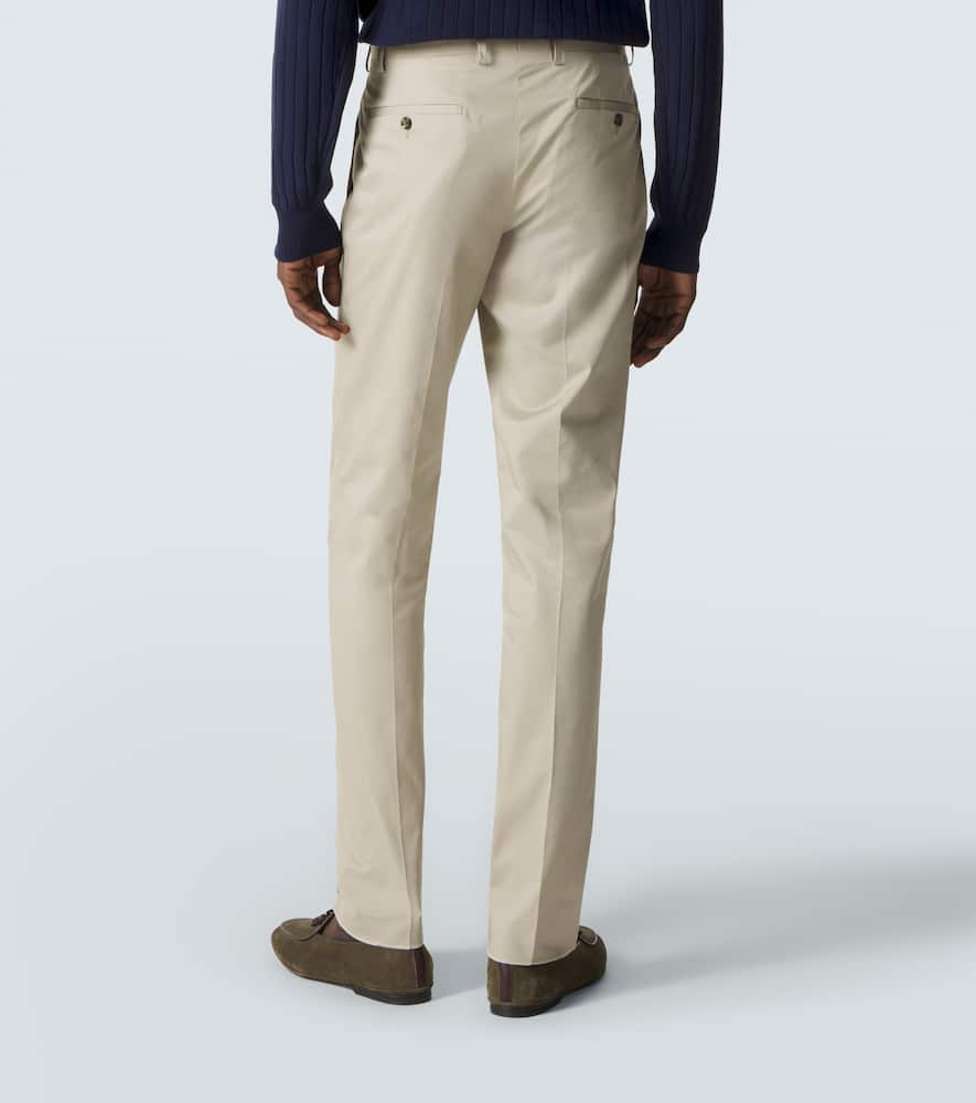 Cotton chinos